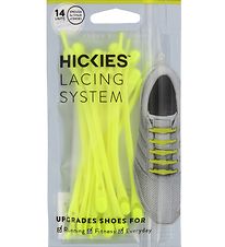 Hickies Snørebånd - Elastik - Neon Yellow