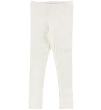 MarMar Leggings - Rib - Modal - Gentle White