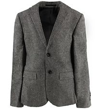 Grunt Blazer - Uld/Polyester - Salt & Pepper