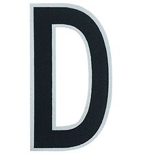 Design Letters Klistermrke - Mobil - D - 5cm - Black