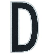Design Letters Klistermærke - Mobil - D - 5cm - Black