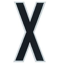 Design Letters Klistermærke - Mobil  - X - 5cm - Black