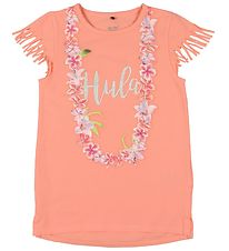 Me Too T-shirt - Apricot Blush m. Hula-print