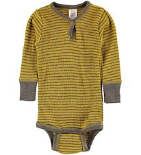 Engel Body l/æ - Uld/Silke - Saffron/Walnut