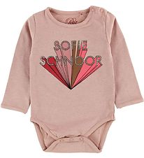 Petit by Sofie Schnoor Body l/ - Dicte - Rosameleret m. Print