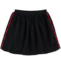 Calvin Klein Nederdel - Sort m. Rød Stribe