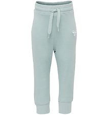 Hummel Sweatpants - Uld/Viskose - HMLTolja - Turkis