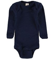 Engel Body l/ - Uld/Silke - Navy