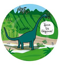 Petit Jour Paris Tallerken - Melamin - Dinosaurus