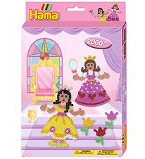 Hama Midi Perlesæt - 2000 stk - Prinsesser