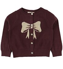 MarMar X-Mas Cardigan - Teresia Baby - Blommelilla m. Sljfe