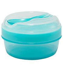 Carl Oscar Snackbox m. Kleelement - 7 cm - Turquoise