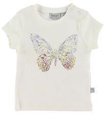 Wheat T-shirt - Butterfly - Ivory