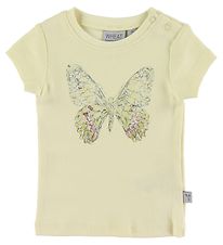 Wheat T-shirt - Butterfly - Lemon Curd