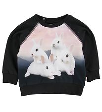 Molo Sweatshirt - Elsa - White Bunnies