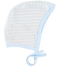 Fixoni Babyhjelm - Light Blue m. Striber