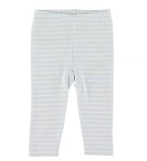 Fixoni Leggings - Light Blue m. Striber