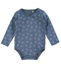 Fixoni Slå-om Body l/æ - China Blue m. Bjørne