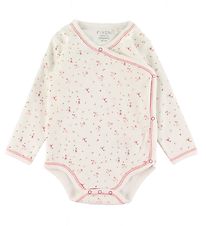 Fixoni Slå-om Body l/æ - Light Rose m. Blomster