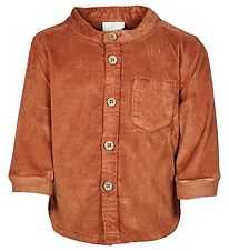En Fant Skjorte - Fløjl - Leather Brown