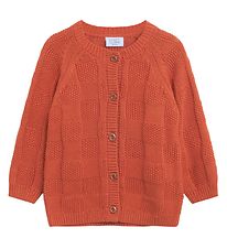 Hust and Claire Cardigan - Strik - Christoffer - Brændt Orange Hust and Claire Cardigan - Strik - Christoffer - Brændt Orange