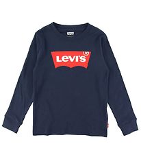 Levis Bluse - Batwing - Dress Blues m. Logo