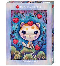 Heye Puzzle Puslespil - 1000 Brikker - Dreaming - Strawberry Kit
