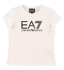 EA7 T-shirt - Hvid m. Sort