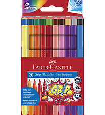 Faber-Castell Tuscher - Grip - 20 stk - Multifarvet