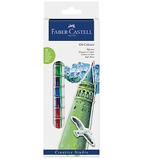 Faber-Castell Startsæt - Oliefarve - 12 stk - Multifarvet