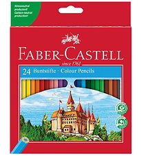 Faber-Castell Farveblyanter - Slot - 24 stk - Multifarvet