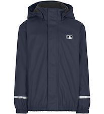 LEGO® Wear Regnjakke m. Fleece - LWJipe - Navy