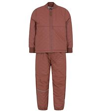 CeLaVi Termotj m. Fleece - Coated - Mahogany