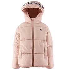 Champion Hooded Dynejakke - Rosa