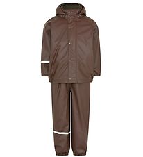 CeLaVi Regntj m. Seler/Fleece - PU - Java