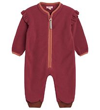 Noa Noa miniature Fleecedragt - Baby Aria - Ruby Wine