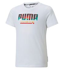 Puma T-shirt - Minecraft - Hvid