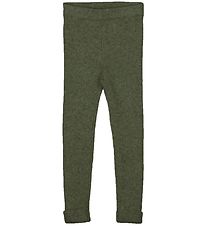 Fliink Leggings - Strik - Benna Rib - Burnt Olive