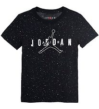 Jordan T-Shirt - Color Mix Aop - Sort m. Prikker
