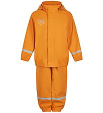 Color Kids Regntøj m. Seler - PU - Cadmium Yellow