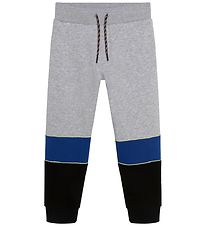 Kenzo Sweatpants - Exclusive Edition - Gråmeleret m. Sort/Blå Kenzo Sweatpants - Exclusive Edition - Gråmeleret m. Sort/Blå