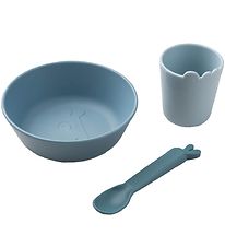 Done By Deer Spisest - Kiddish First Meal Set - Blue