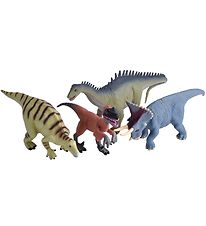 Wild Republic Pose m. Figur - 4 stk. - Dinosaur