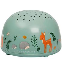 A Little Lovely Company Projektørlampe - 14x9 cm - Forest Fri