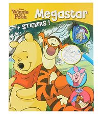 Megastar Malebog m. Klistermærker - 208 Sider - Disney Peter Ply