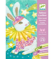 Djeco Kreasæt - Palliet Billeder - Dyrenes Karneval