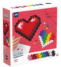 Plus-Plus Puzzle By Number - 250 stk. - Hearts