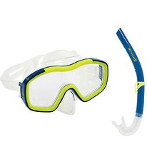 Aqua Lung Snorkelst - Raccon Combo Jr - Transparent/Bl/Gul