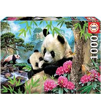 Educa Puslespil - 1000 Brikker - Morning Panda