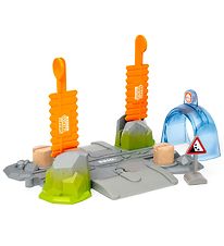 BRIO World Legetøj - Smart Tech - Jernbaneoverskæring 33965
